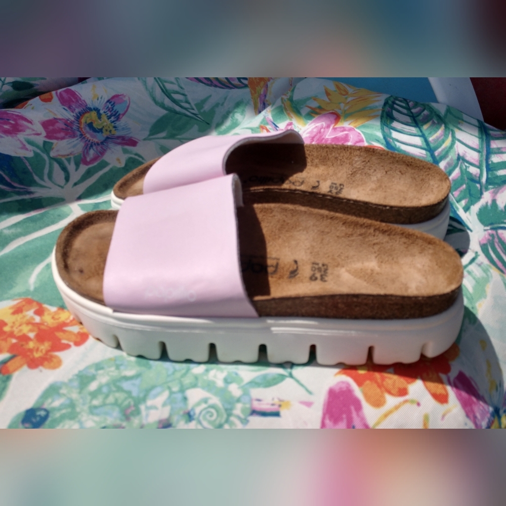 Women's Pink Slide Sandals